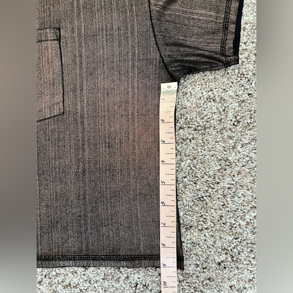 Metallic Crop top Short sleeve -wild Fable - Picture 7 of 7